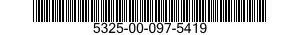 5325-00-097-5419 SOCKET,SNAP FASTENER 5325000975419 000975419