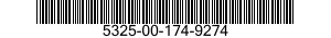 5325-00-174-9274 FASTENER,SLIDE,INTERLOCKING 5325001749274 001749274
