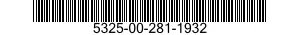 5325-00-281-1932  5325002811932 002811932