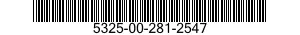 5325-00-281-2547 CHAIN,INTERLOCKING,SLIDE FASTENER 5325002812547 002812547