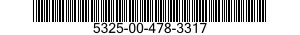 5325-00-478-3317 FASTENER ASSEMBLY,TURNLOCK 5325004783317 004783317