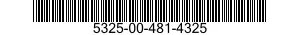 5325-00-481-4325 STUD,TURNLOCK FASTENER 5325004814325 004814325