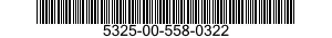 5325-00-558-0322 RING,RETAINING 5325005580322 005580322