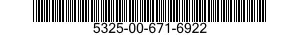 5325-00-671-6922 INSERT,SCREW THREAD 5325006716922 006716922