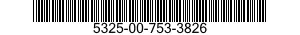 5325-00-753-3826 FASTENER,SLIDE,INTERLOCKING 5325007533826 007533826