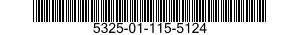 5325-01-115-5124 RECEPTACLE,TURNLOCK FASTENER 5325011155124 011155124