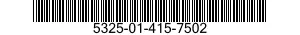 5325-01-415-7502 SOCKET,PUSH BUTTON FASTENER 5325014157502 014157502
