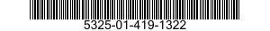 5325-01-419-1322 LATCH,SNAPSLIDE FASTENER 5325014191322 014191322