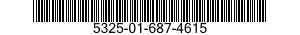 5325-01-687-4615 FASTENER TAPE,HOOK AND PILE 5325016874615 016874615