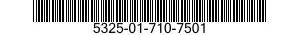 5325-01-710-7501 FASTENER TAPE,HOOK AND PILE 5325017107501 017107501