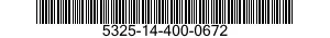 5325-14-400-0672 RING,RETAINING 5325144000672 144000672