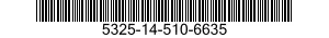 5325-14-510-6635 RING,RETAINING 5325145106635 145106635