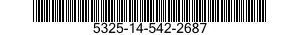 5325-14-542-2687 FASTENER ASSEMBLY,TURNLOCK 5325145422687 145422687