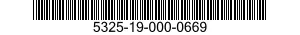 5325-19-000-0669 SOCKET,SNAP FASTENER 5325190000669 190000669