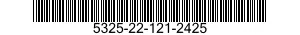 5325-22-121-2425 BOLT,U 5325221212425 221212425