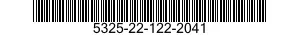 5325-22-122-2041 BRACKET,ANGLE 5325221222041 221222041