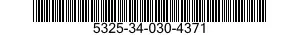 5325-34-030-4371 GROMMET BLANK,NONMETALLIC 5325340304371 340304371