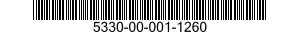 5330-00-001-1260 SEAL,NONMETALLIC SPECIAL SHAPED SECTION 5330000011260 000011260