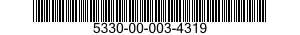 5330-00-003-4319 SEAL,NONMETALLIC STRIP 5330000034319 000034319