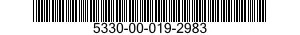 5330-00-019-2983 GASKET 5330000192983 000192983