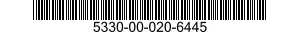 5330-00-020-6445 GASKET 5330000206445 000206445