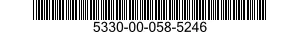 5330-00-058-5246 PACKING RING,UPPER 5330000585246 000585246