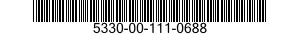 5330-00-111-0688 PACKING WITH RETAINER 5330001110688 001110688