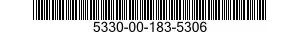 5330-00-183-5306 SEAL,NONMETALLIC SPECIAL SHAPED SECTION 5330001835306 001835306