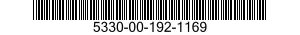 5330-00-192-1169 SEAL,NONMETALLIC SPECIAL SHAPED SECTION 5330001921169 001921169