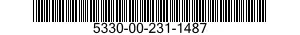 5330-00-231-1487 O-RING 5330002311487 002311487