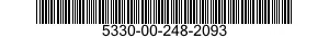 5330-00-248-2093 GASKET 5330002482093 002482093