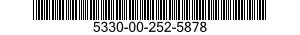 5330-00-252-5878 SEAL,NONMETALLIC SPECIAL SHAPED SECTION 5330002525878 002525878