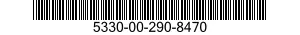5330-00-290-8470 SEAL,NONMETALLIC SPECIAL SHAPED SECTION 5330002908470 002908470