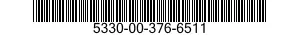 5330-00-376-6511 SEAL,NONMETALLIC SPECIAL SHAPED SECTION 5330003766511 003766511