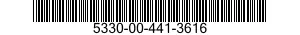 5330-00-441-3616 SEAL,RUBBER 5330004413616 004413616