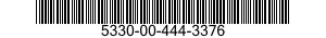 5330-00-444-3376 O-RING 5330004443376 004443376