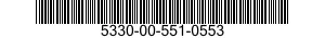 5330-00-551-0553 PACKING WITH RETAINER 5330005510553 005510553