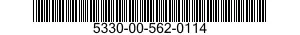 5330-00-562-0114 GASKET 5330005620114 005620114