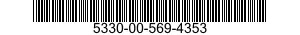 5330-00-569-4353 PACKING,PREFORMED 5330005694353 005694353