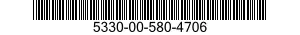 5330-00-580-4706 SEAL,NONMETALLIC SPECIAL SHAPED SECTION 5330005804706 005804706