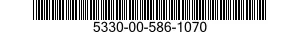 5330-00-586-1070 SEAL,NONMETALLIC SPECIAL SHAPED SECTION 5330005861070 005861070