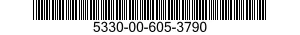 5330-00-605-3790 SEAL,NONMETALLIC SPECIAL SHAPED SECTION 5330006053790 006053790