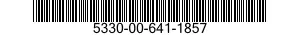 5330-00-641-1857 GASKET 5330006411857 006411857