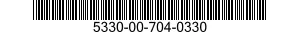 5330-00-704-0330 SEAL,NONMETALLIC SPECIAL SHAPED SECTION 5330007040330 007040330