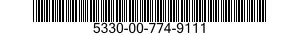 5330-00-774-9111  5330007749111 007749111