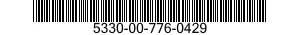 5330-00-776-0429  5330007760429 007760429