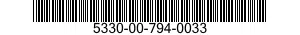 5330-00-794-0033  5330007940033 007940033