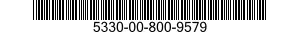 5330-00-800-9579 SEAL,NONMETALLIC SPECIAL SHAPED SECTION 5330008009579 008009579