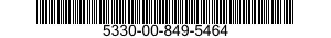 5330-00-849-5464 SEAL ASSEMBLY,TRACK SLOT CLOSE OUT 5330008495464 008495464