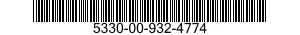 5330-00-932-4774 GASKET 5330009324774 009324774
